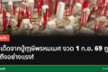 เลขเด็ดหวยงวด 1 ก.ย. 69